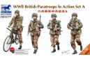 1/35 WWII British airborne troops in action set A