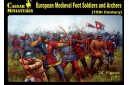 1/72 European Medieval Foot soldiers and archers