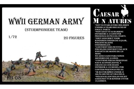 1/72 German army Sturmpioniere Team