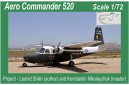 1/72 Aero Commander 520 Vietnam war (full resin kit)