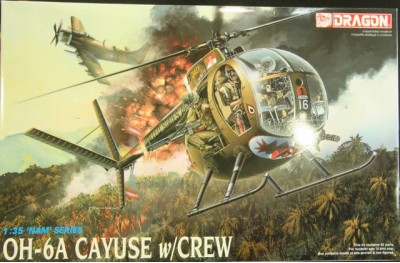 1/35 OH-6A Cayuse w/ crew (Viet nam)