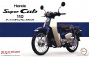 1/12 Honda Super Cub 110 Blue