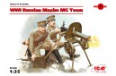1/35 WWI Russian MaximMG team