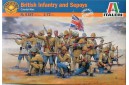 1/72 British infantry and Sepoys