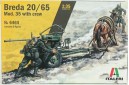 1/35 Breda 20/65 mod 35 gun with crew
