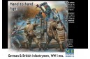 1/35 Hand to hand fight: German and British infantrymen WWI