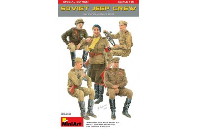 1/35 Soviet Jeep crew