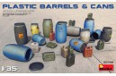 1/35 Plastic barrels and cans