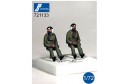 1/72 NATO pilots seated in aircraft 60s