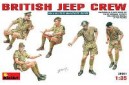 1/35 British jeep crew