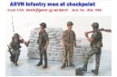 1/35 ARVN infantrymen at checkpoint w/decal