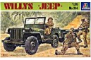 1/35 Willys Jeep w/ crew