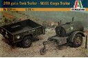 1/35 250 galons tank & M-101 cargo trailers