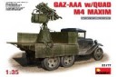 1/35 Gaz-AAA with quad M4 Maxim