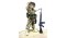 1/12 US infantry woman w/ M-16A2