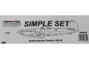 1/72 Supermarine Seafire FR 47 SIMPLE SET serie