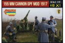 1/72 155 mm cannon GPF w/ French crew