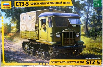 1/35 Soviet STZ-5 tractor 