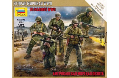 1/72 American Marines WWII